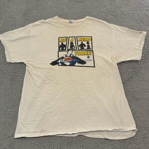 San Diego Comic‎ Con Be A Hero Today Blood Donor T Shirt Mens Xl